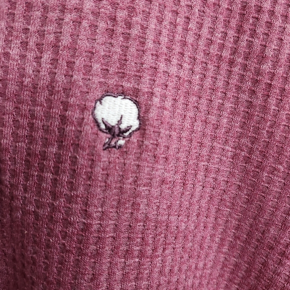 The Southern Shirt Company Textured Plum Sweatshirt - Picture 3 of 4